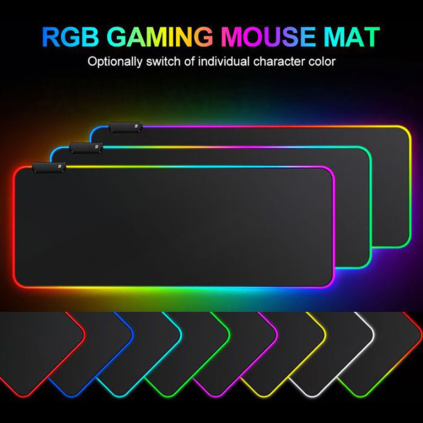 Led RGB Gaming Mouse Pad 2