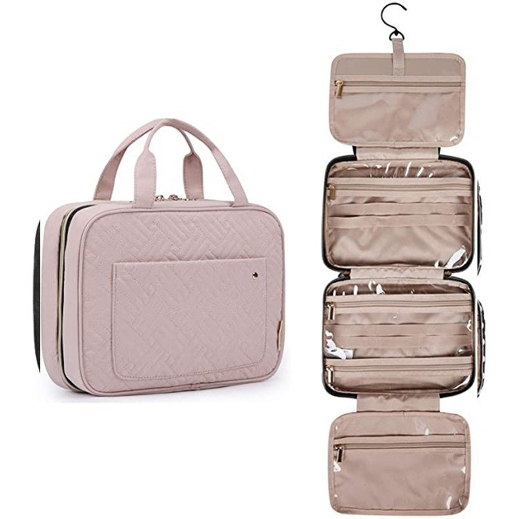 Clear Hanging Travel Bag With Hook 2