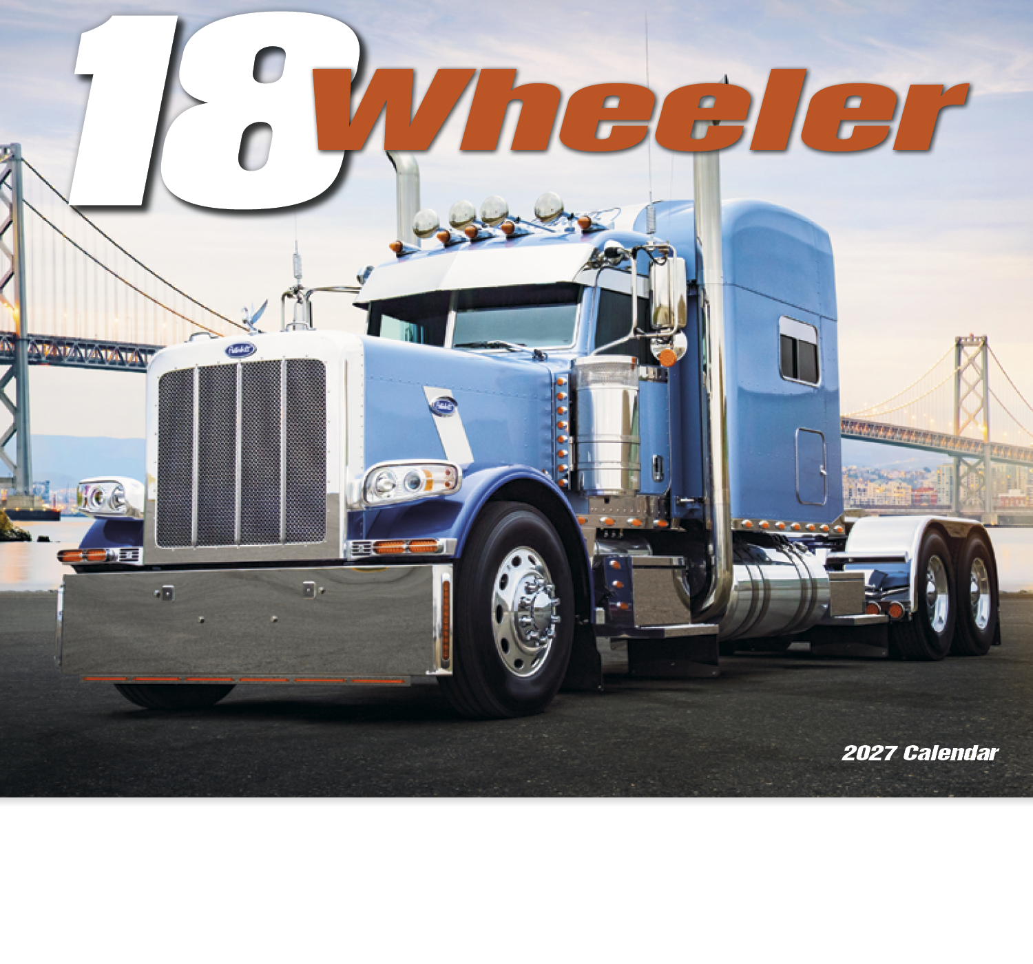 HotLine® Products 18-Wheeler Wall Appointment Calendar - Stapled 69