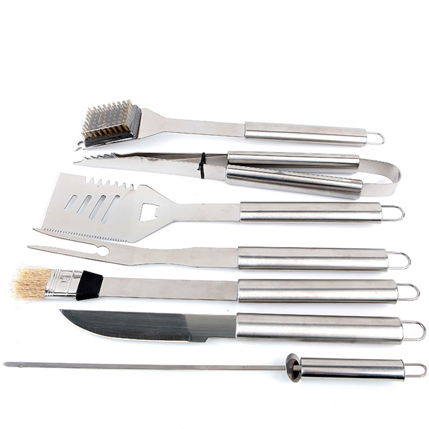 Stainless Steel Bbq Tools Set With Carrying Bag 4