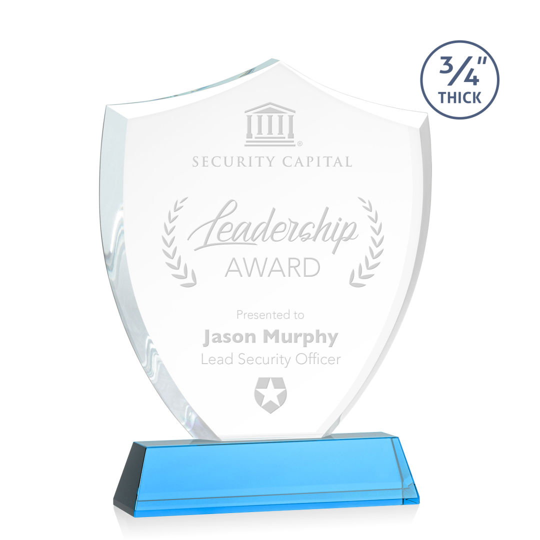 Scudo Shield Award on Newhaven - Sky Blue 4