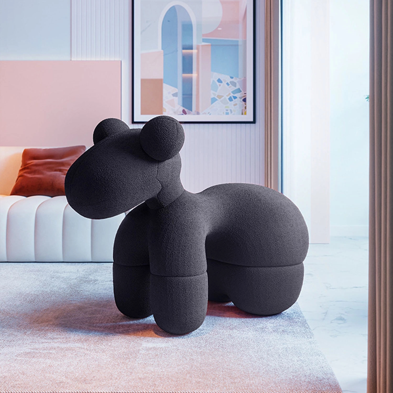 Modern Design Pony Chair 4
