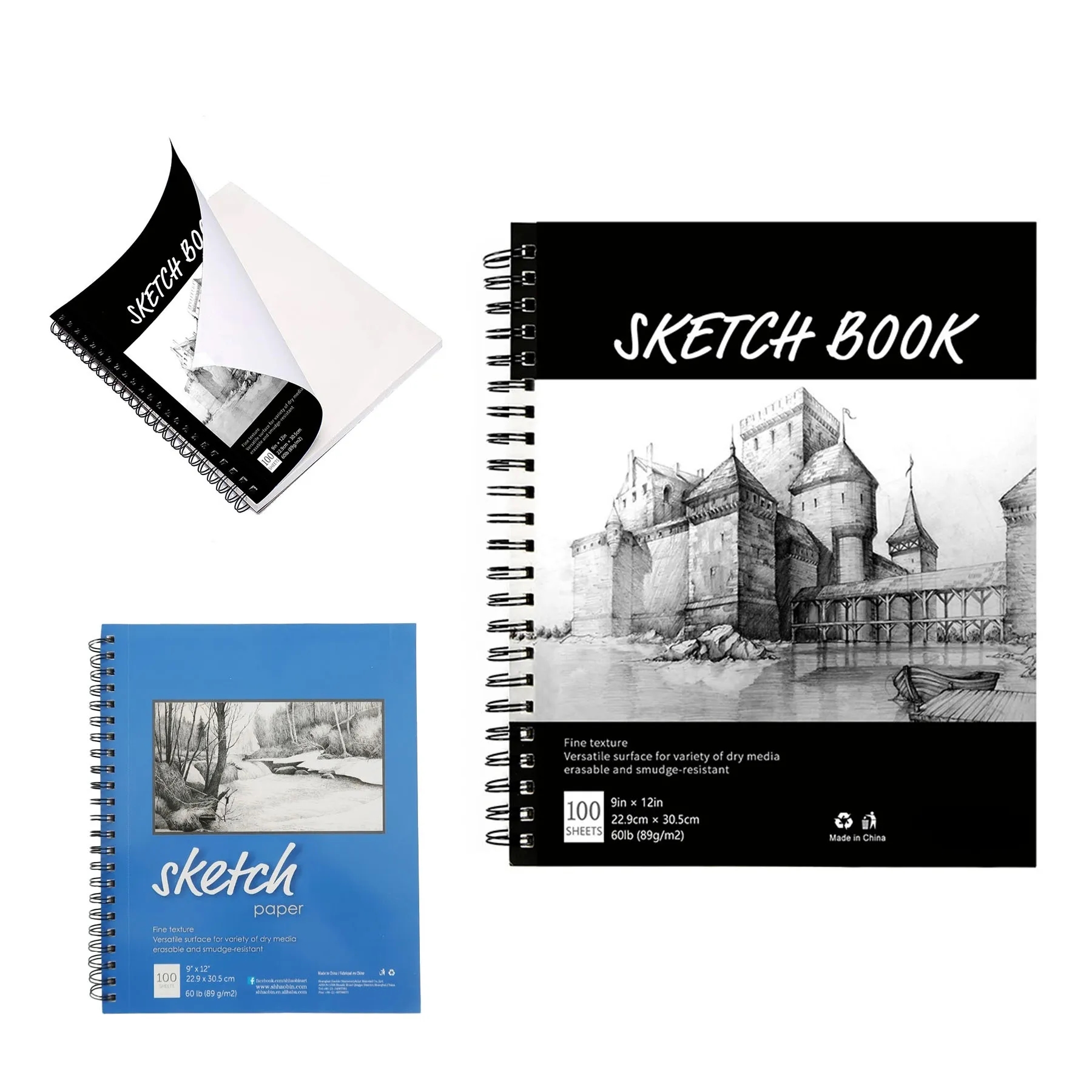 Acid Free Art Sketch Book 3