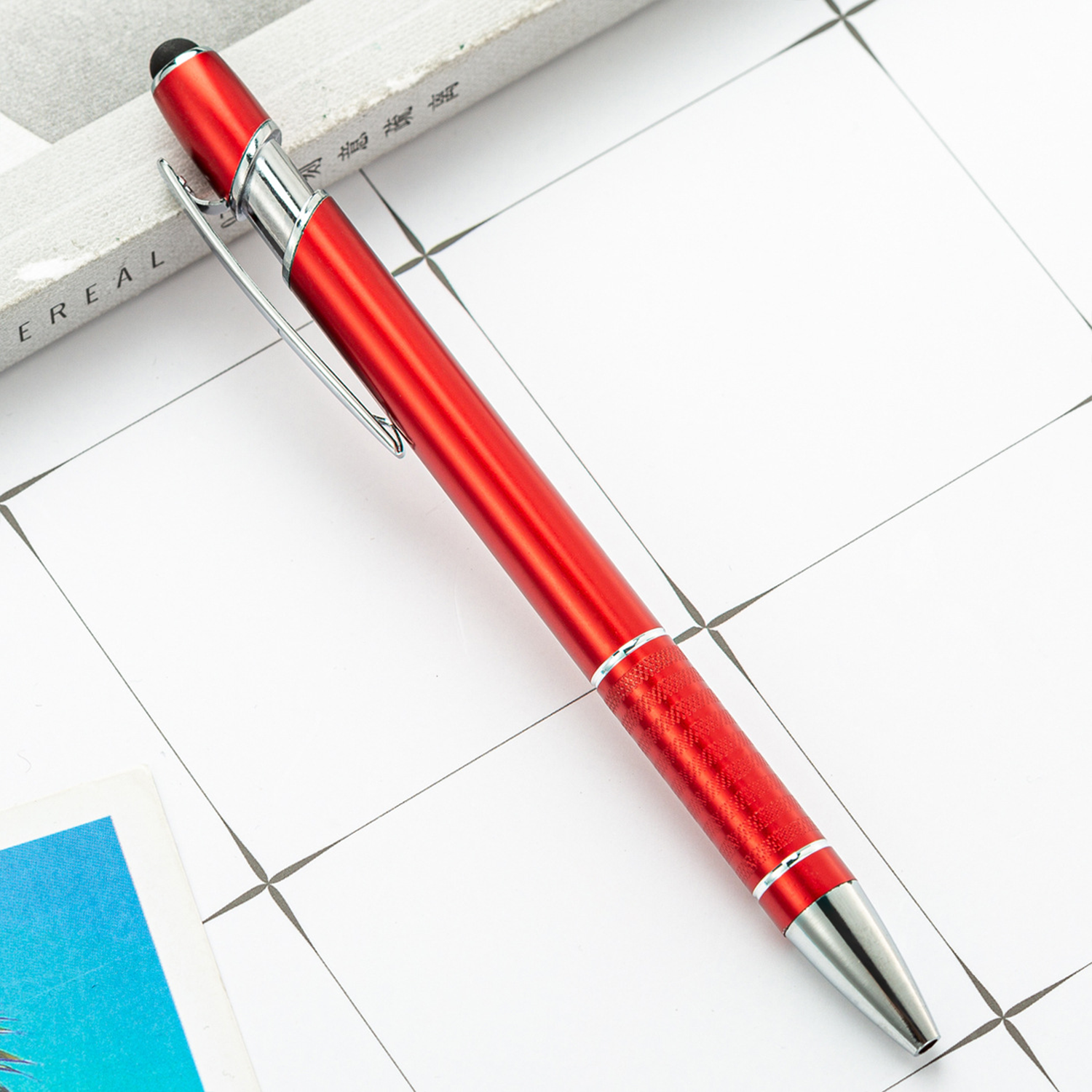 Aluminum Stylus Ballpoint Pen with Matte Finish 9
