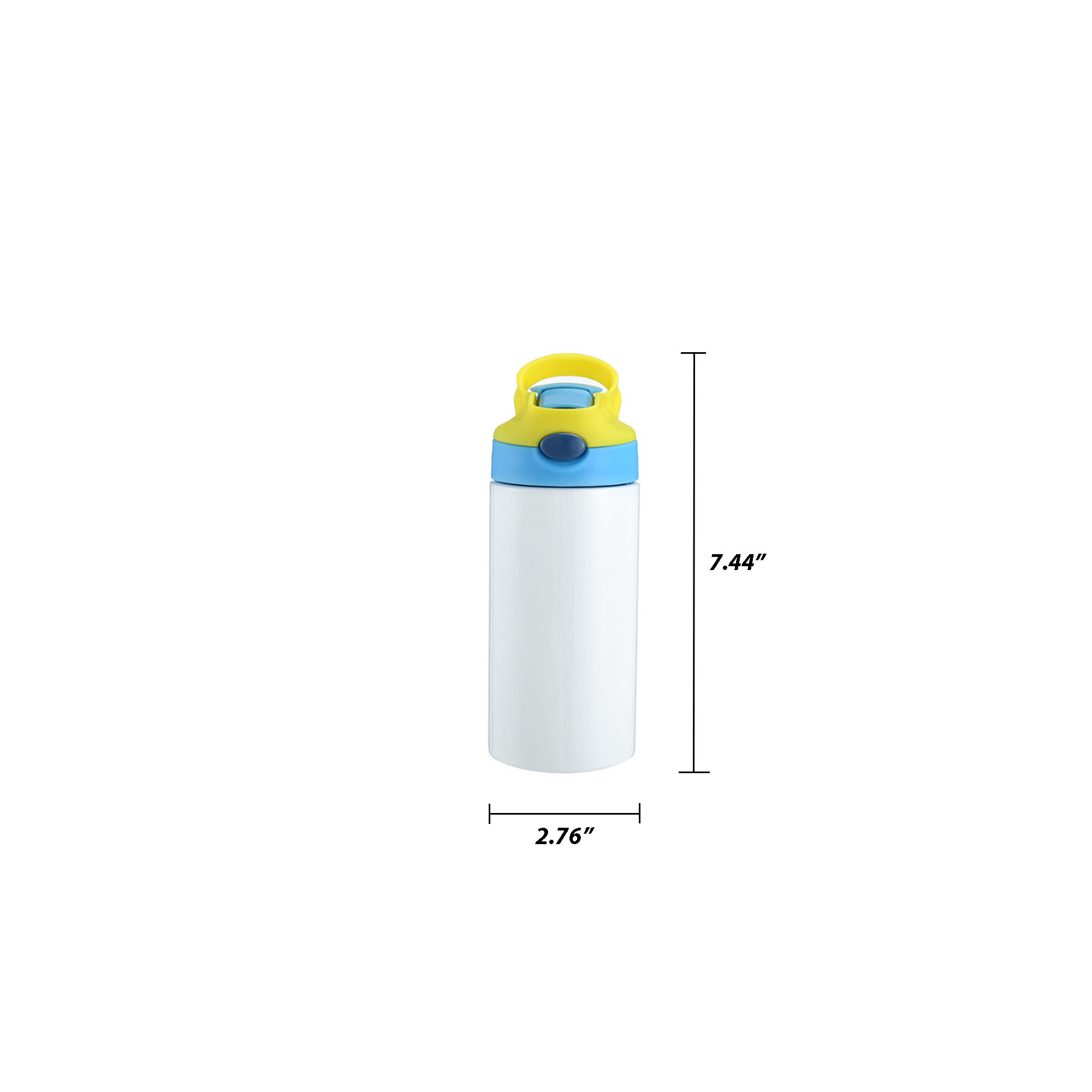 Stainless Steel Kid 12 oz Vacuum Tumblers With Straw 4