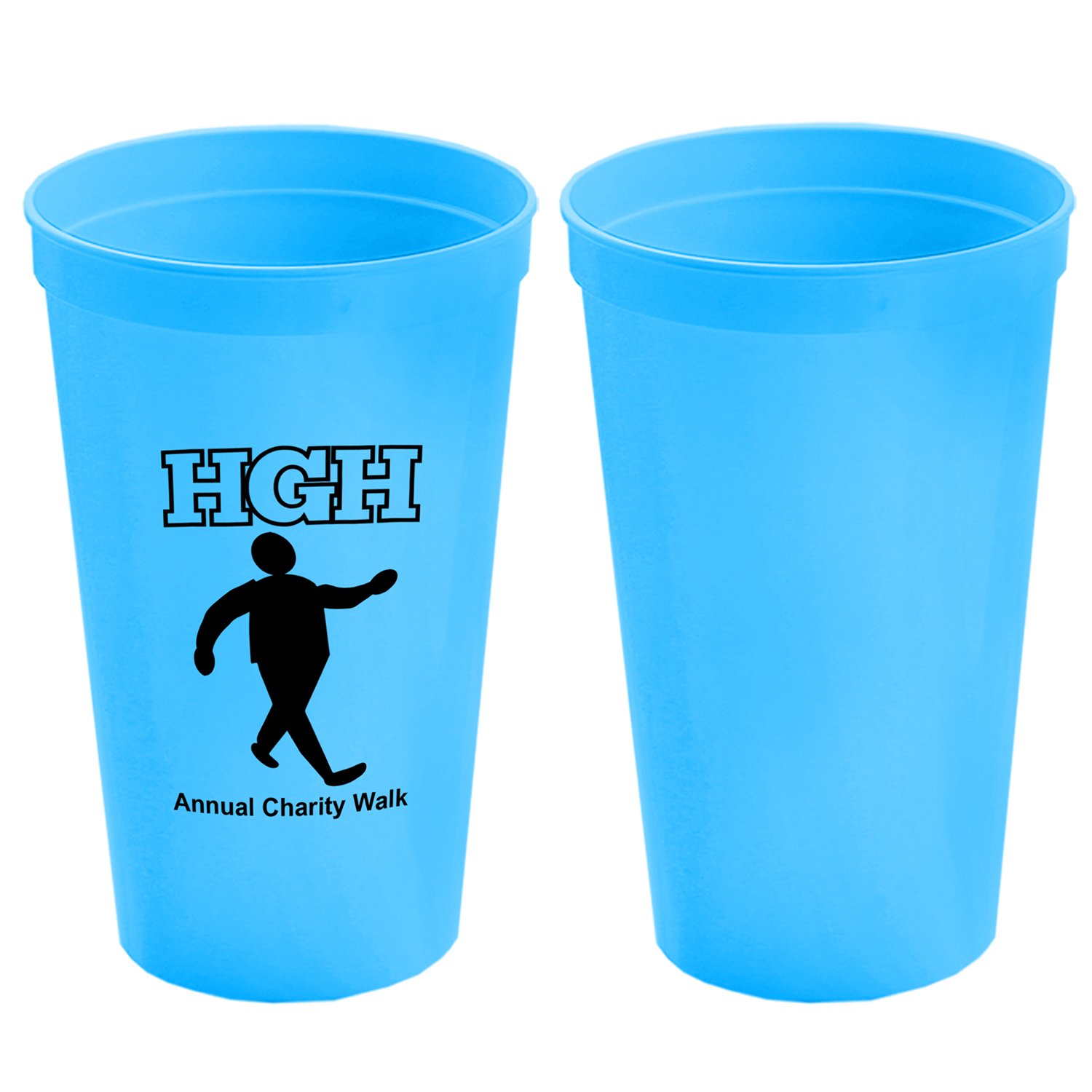 Stackable Polypropylene Stadium Cup, 22 oz. 9