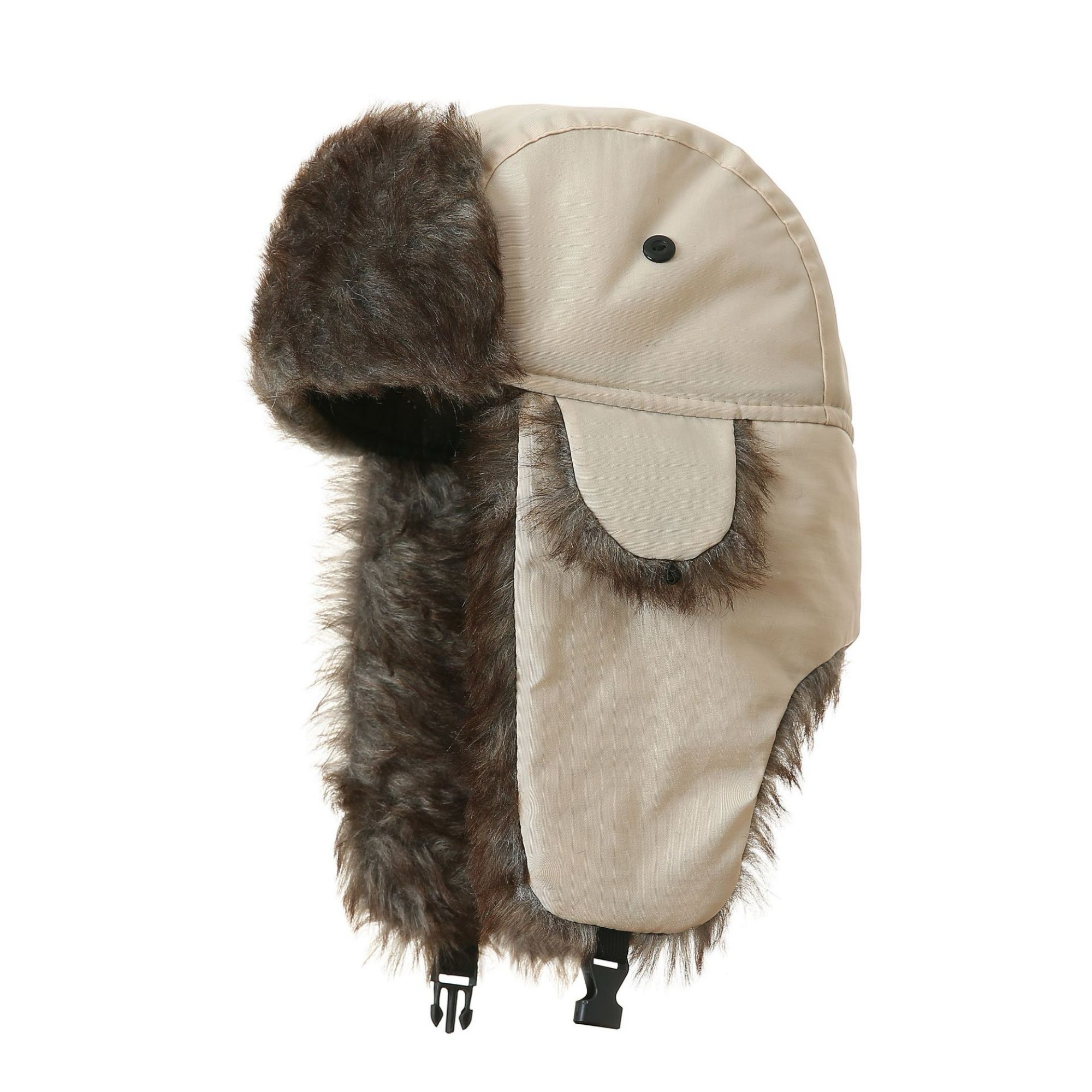 Insulated Faux Fur Aviator Hat for Snowy Conditions 5