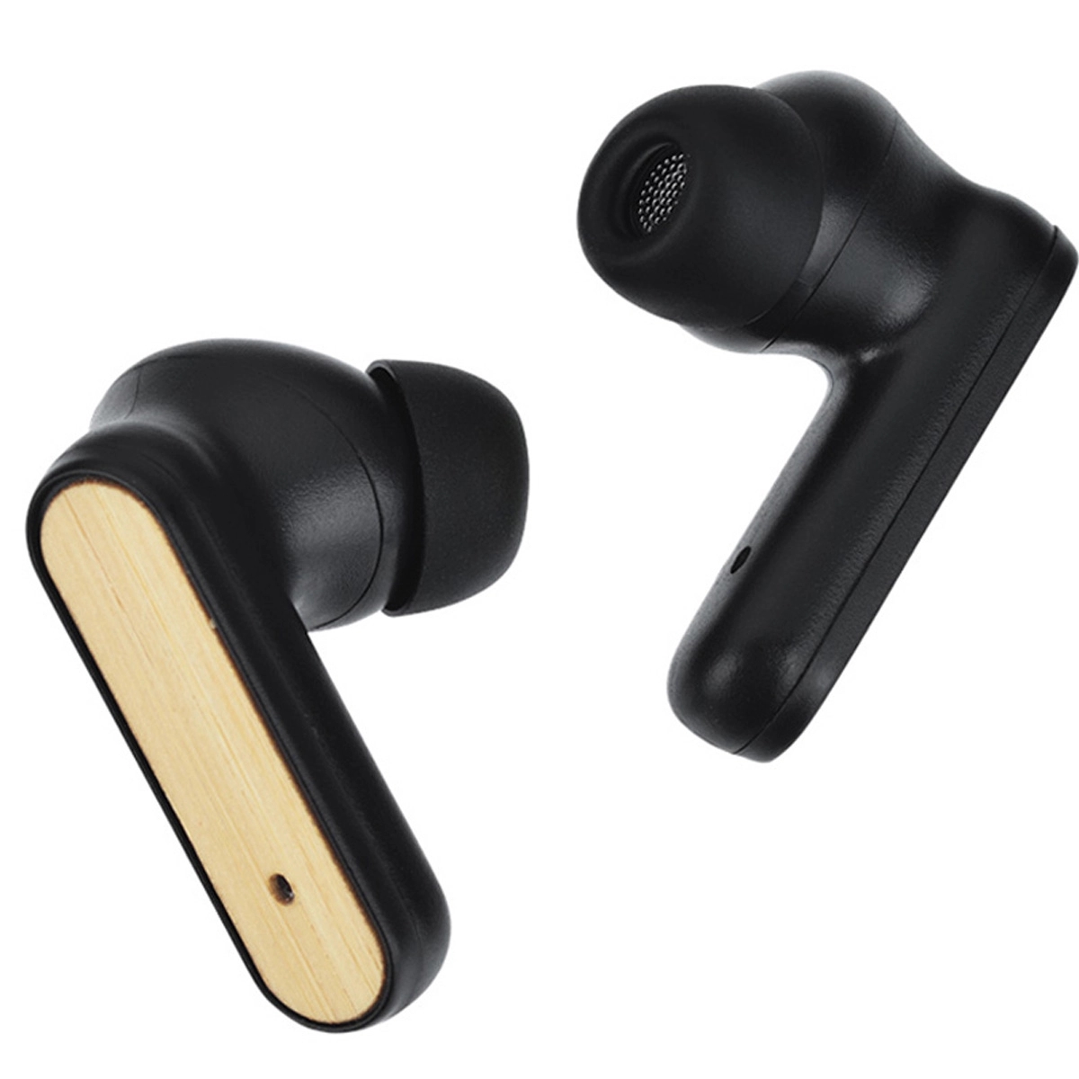 Custom Bamboo True Wireless Auto Pair Ear Buds 8
