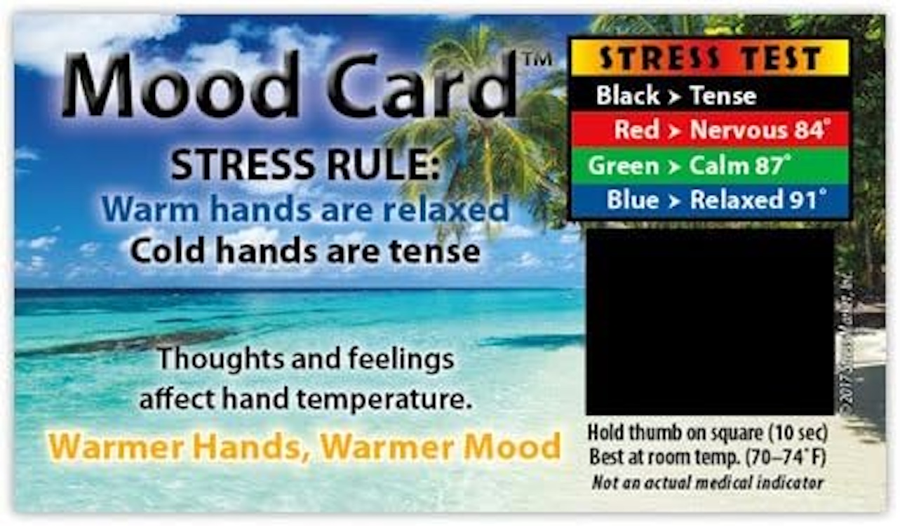 Promotional Mood And Pressure Test Card 4