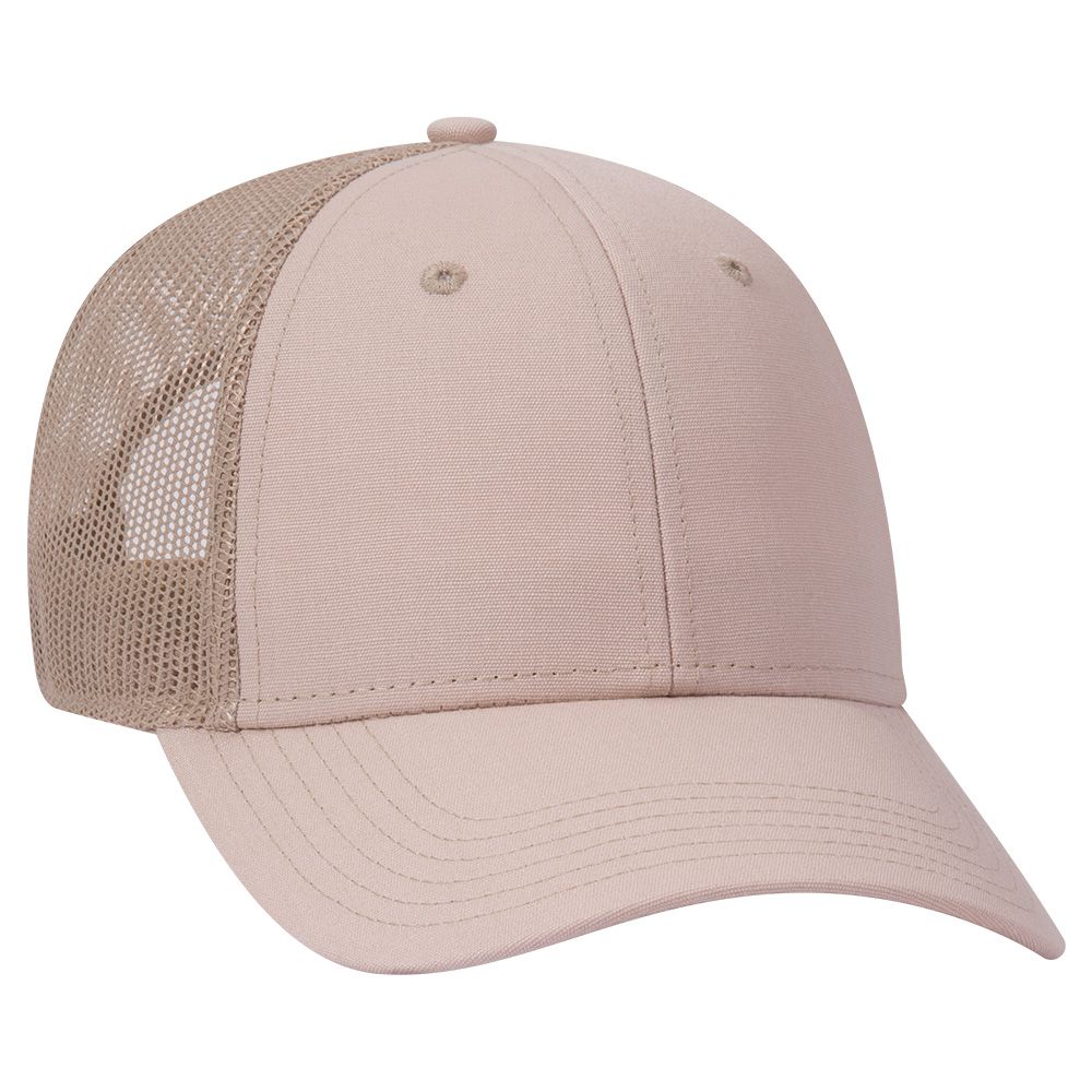 OTTO CAP® 6 Panel Low Profile Mesh Back Trucker Hat 21