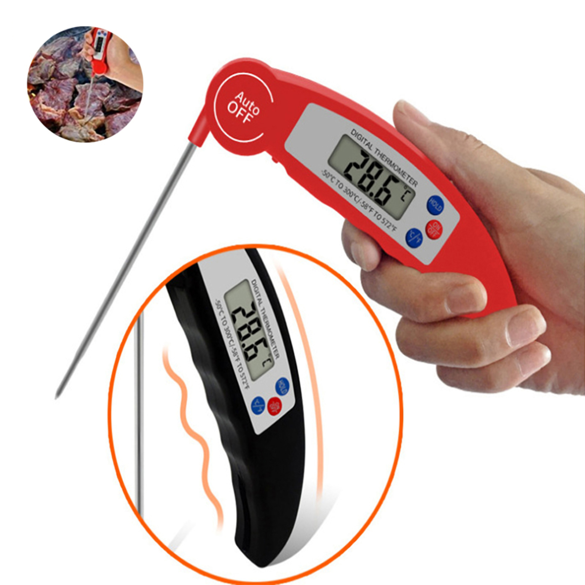 Digital Cooking Thermometer 4