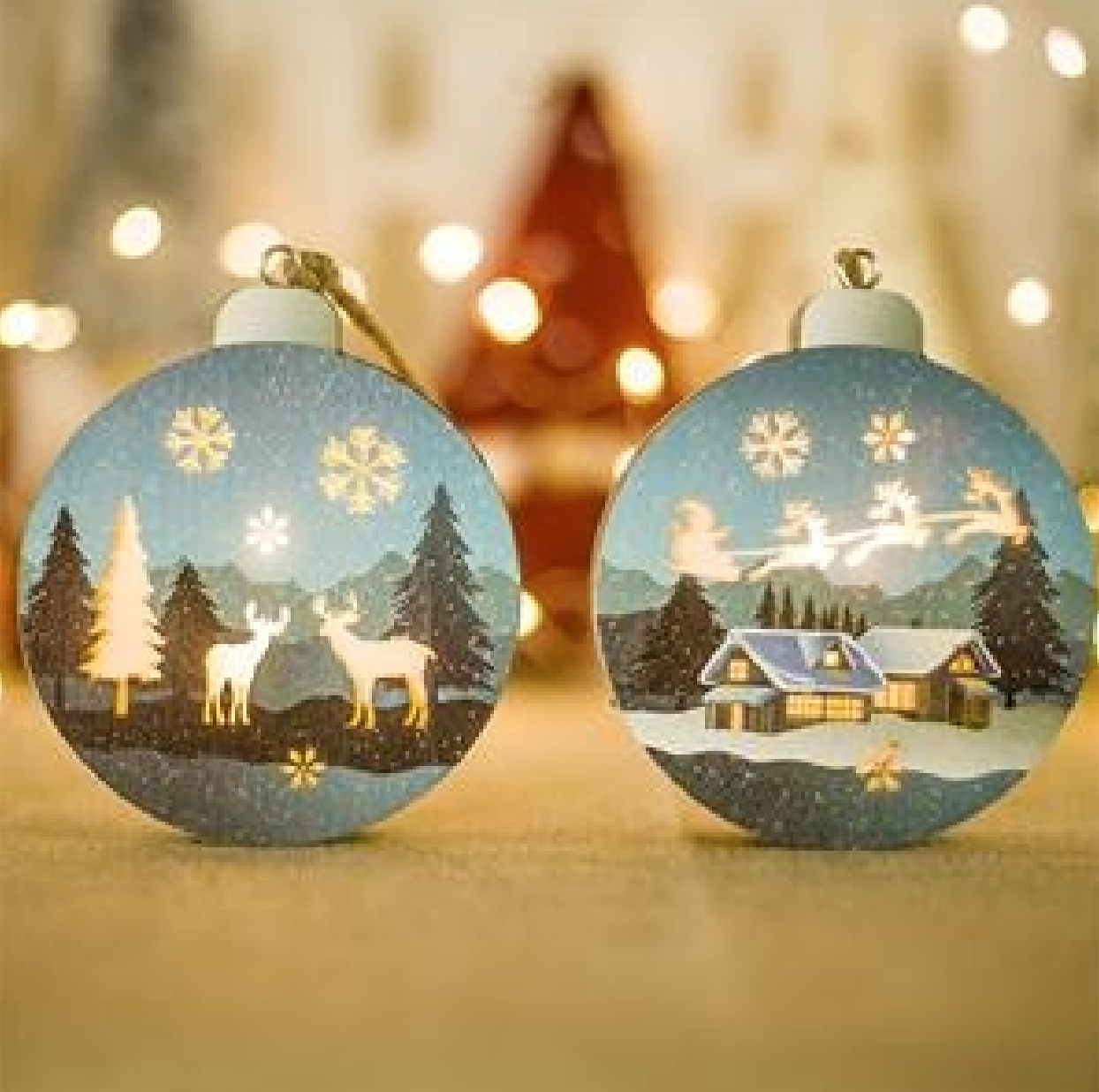 Christmas creative LED ornaments 3
