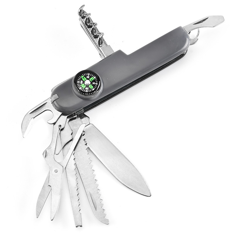 Multi-Function Tool Pocket Knife with Compass 6