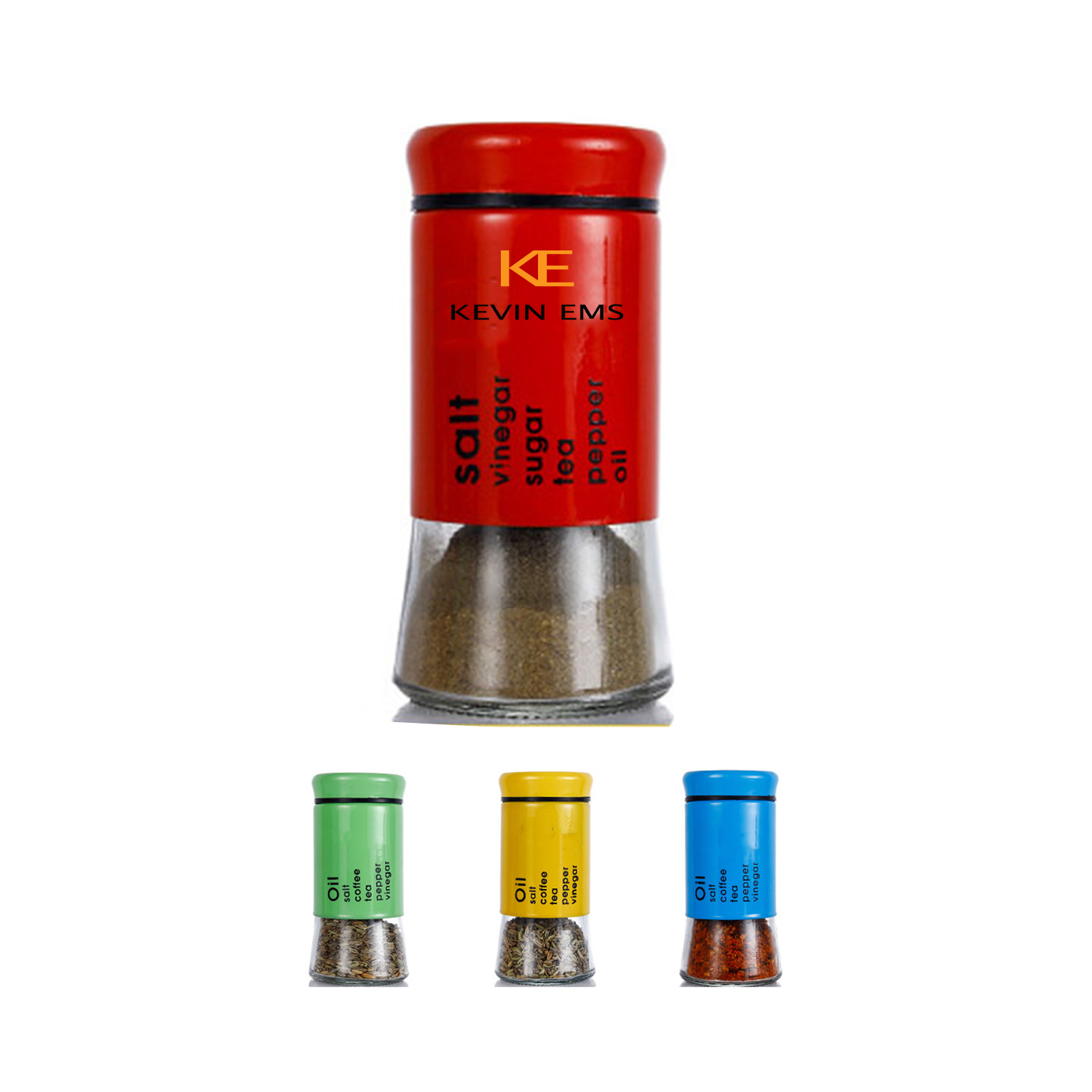 Stainless Steel Outdoor Barbecue Tools Pepper Seasoning Bott 2