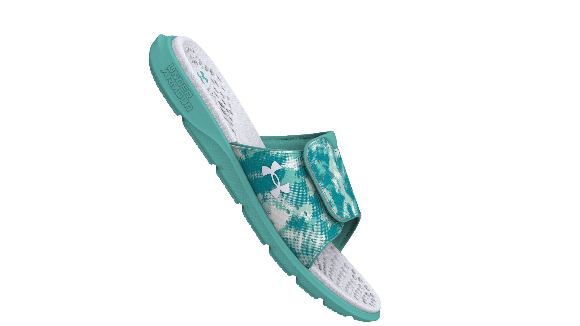 UA Ignite Pro Graphic Strap Women's Slides 14