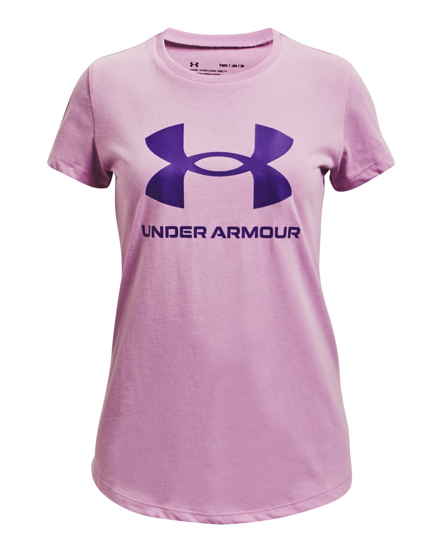 UA Graphic Girls' Short Sleeve 32