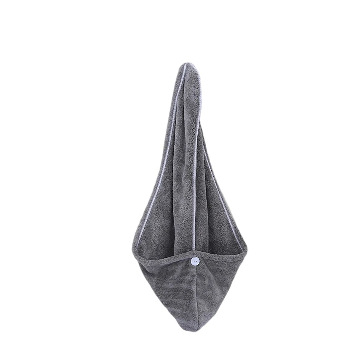Absorbent Coral Fleece Hair Wrap Cap 8