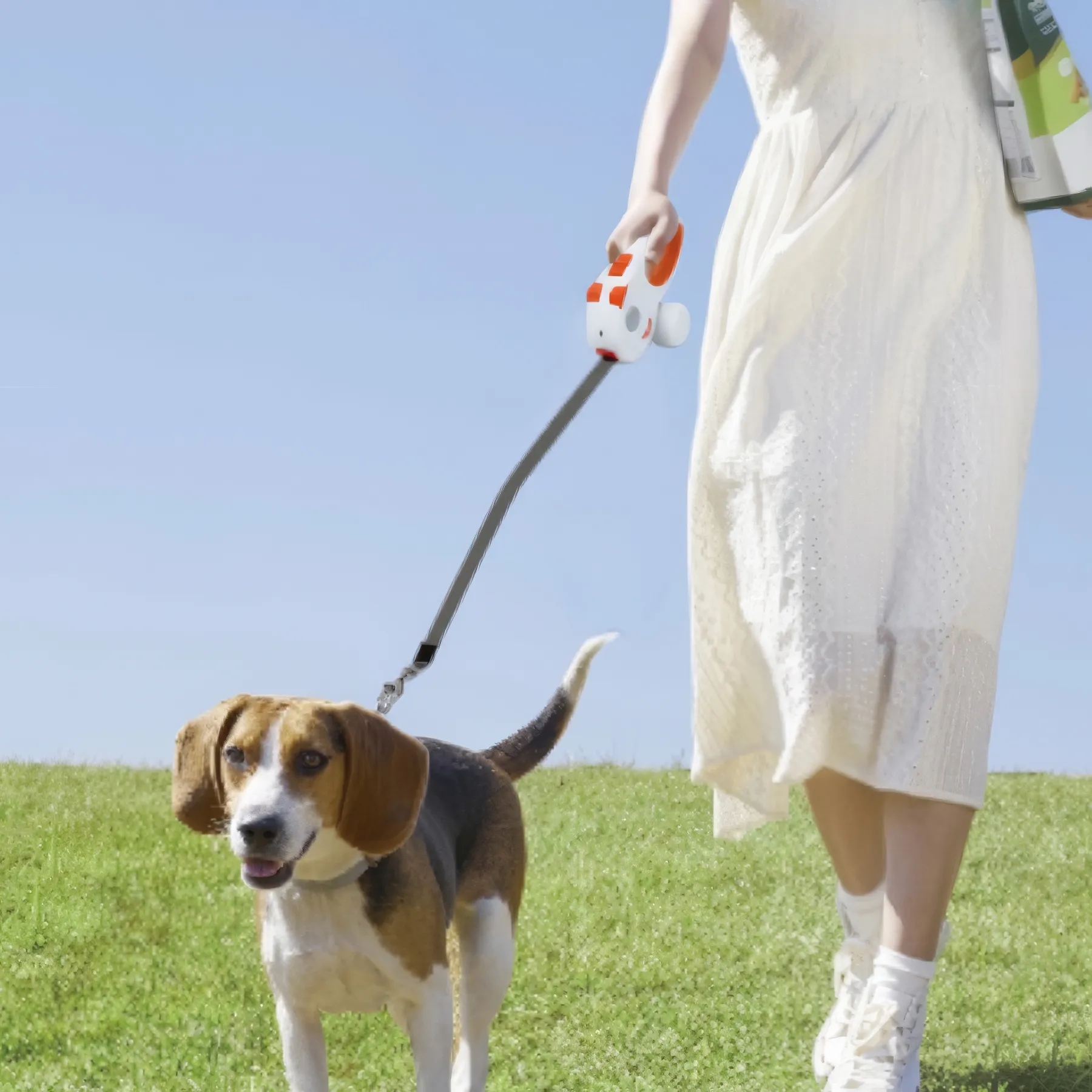 Automatic Retractable Dog Leash 4