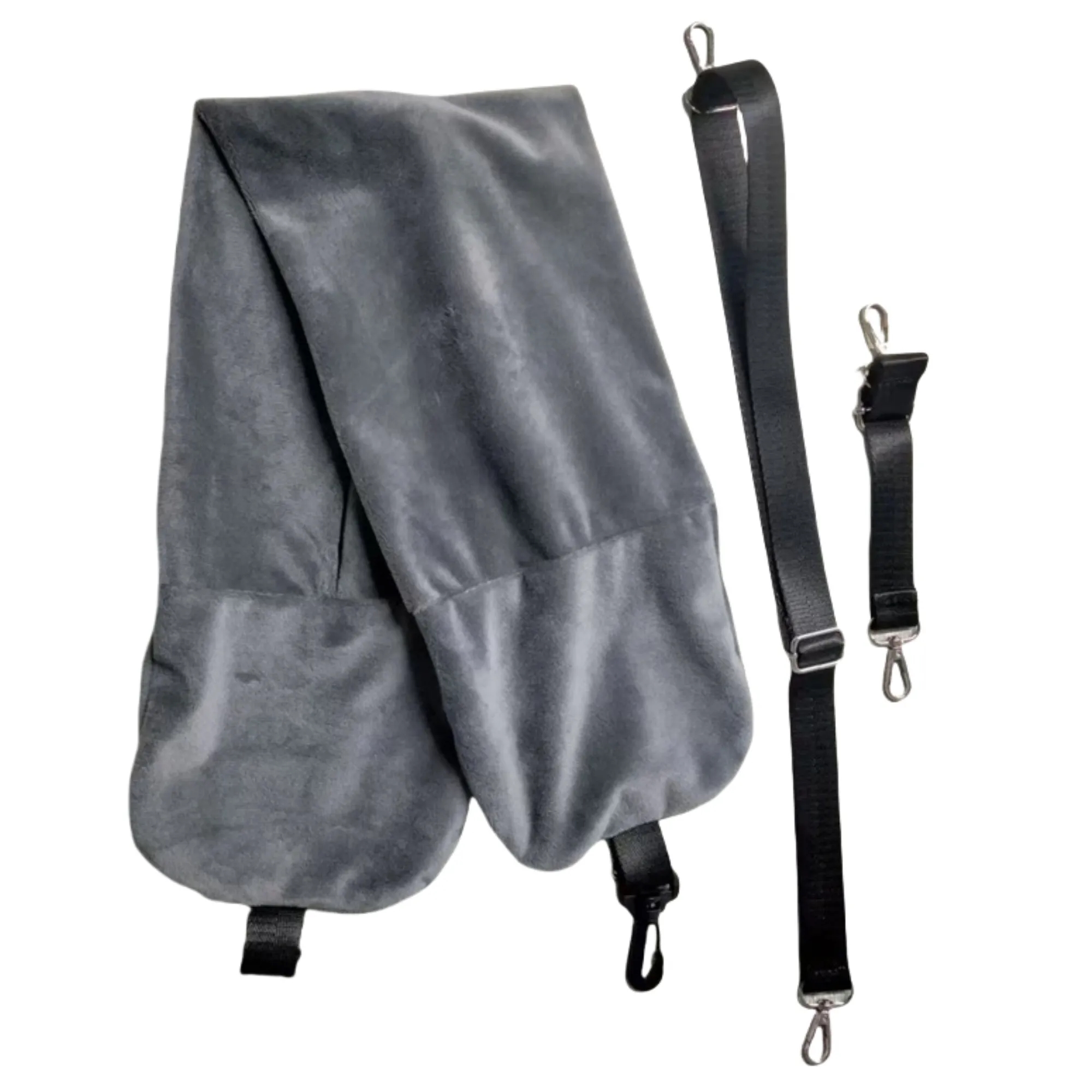 Fillable And Portable Travel Neck Pillow Storage Bag 7