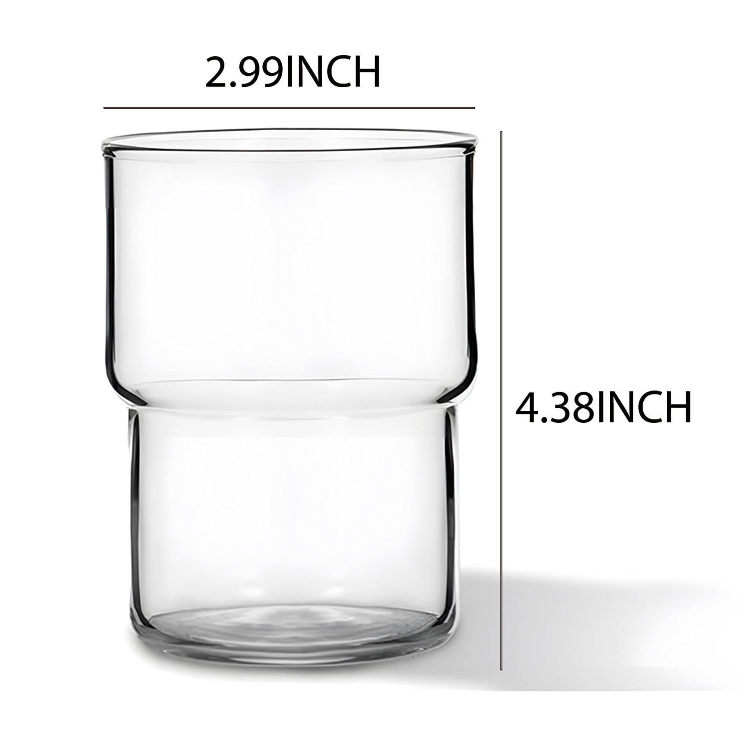 14 oz Drinkware Glass Cup 3