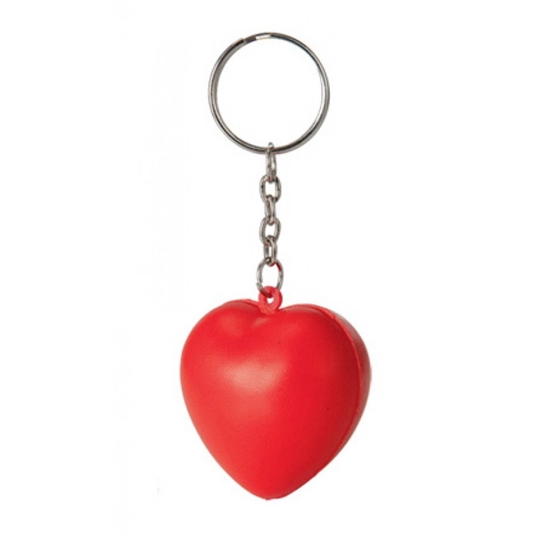 Heart Stress Reliever Keyring 2