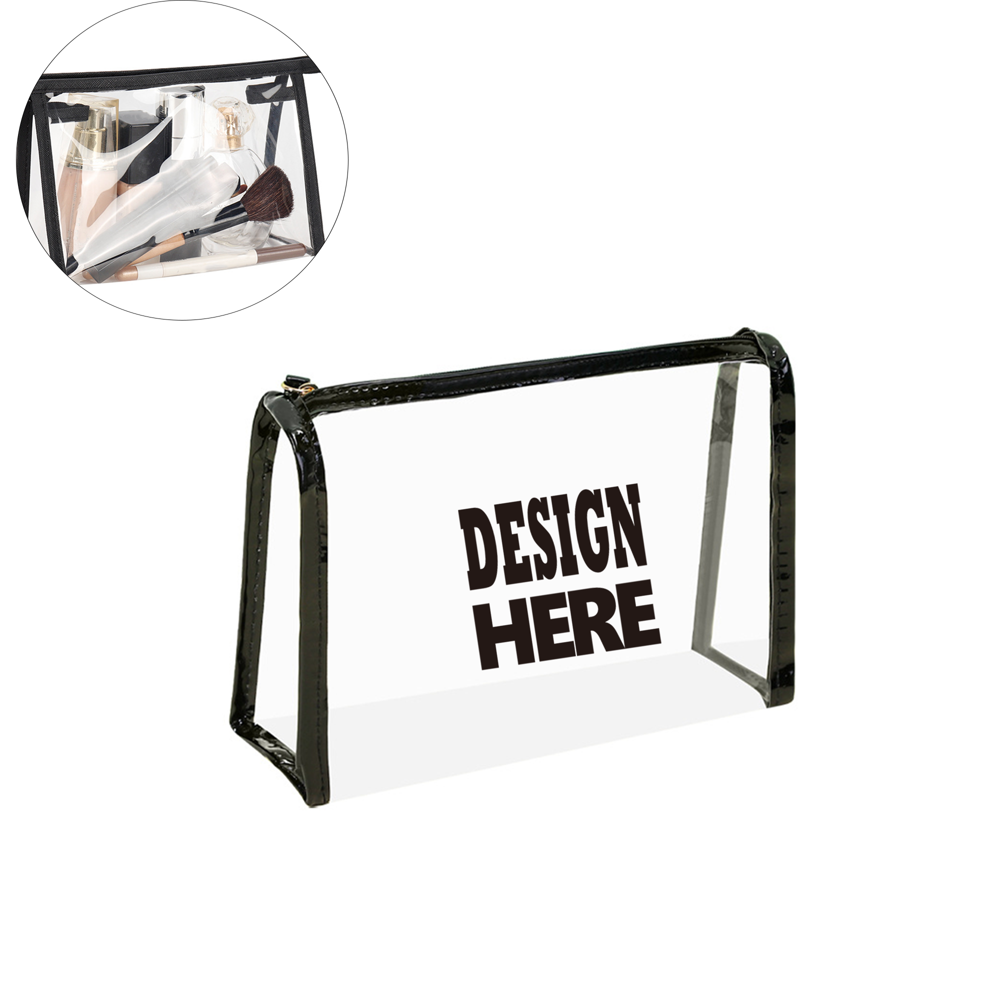 Clear Cosmetic Organizer Bag 2
