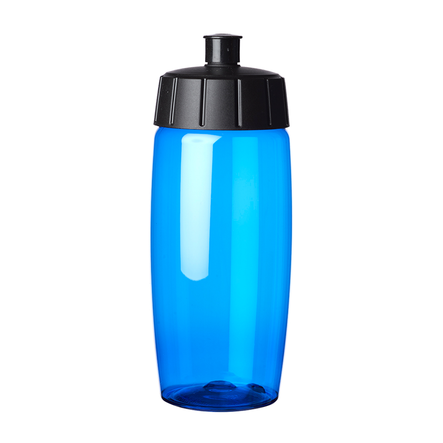 Push Spout Plastic Water Bottle, 19 oz. 4