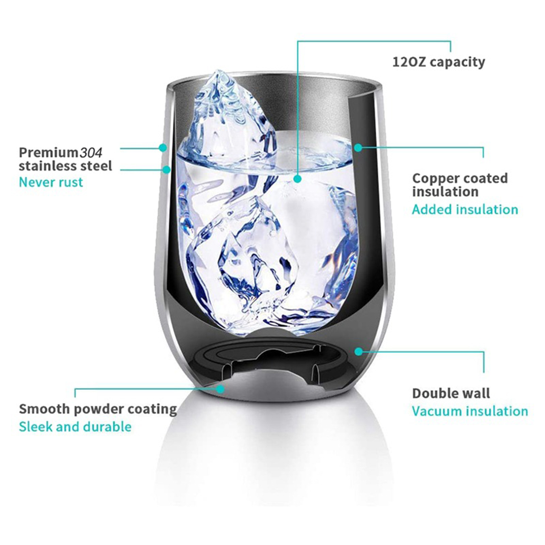 Simple Modern Wine Tumbler with Press-In Lid 4
