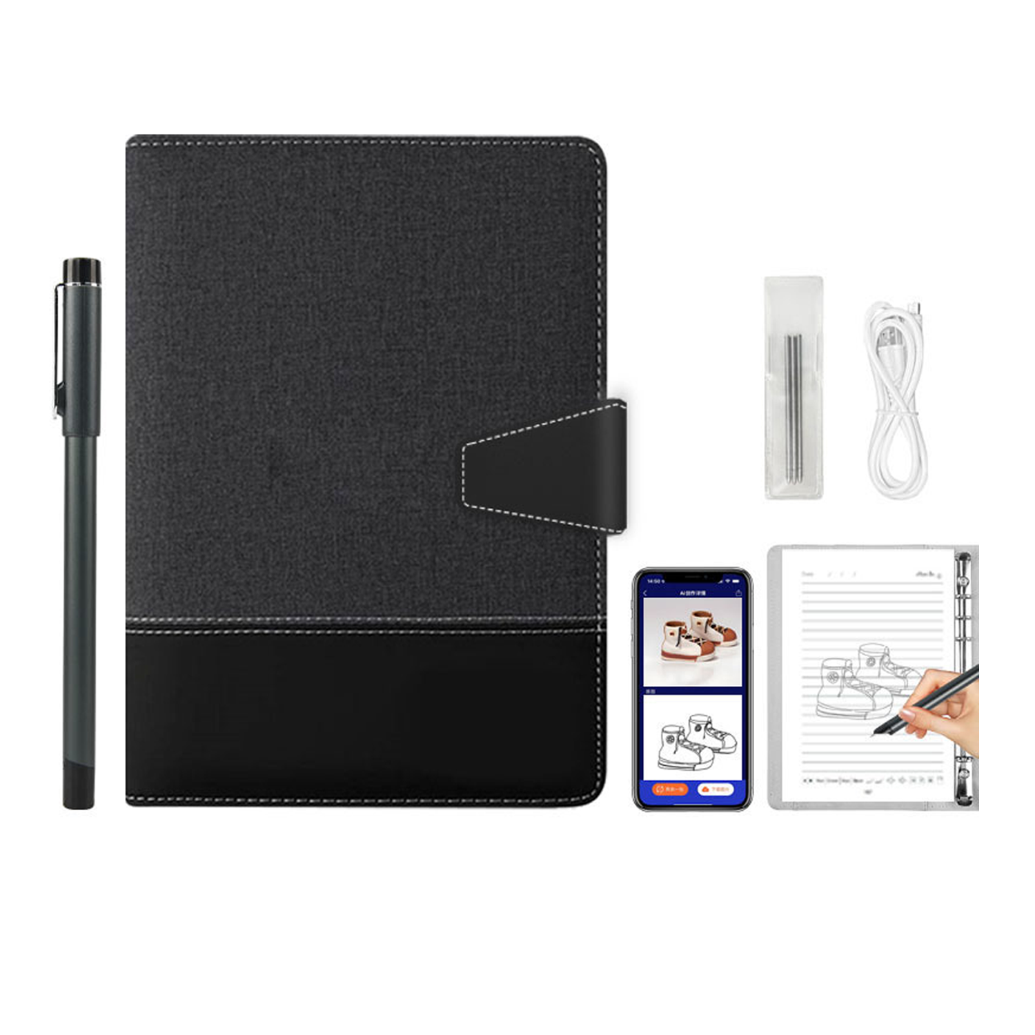Digital Smart Notebook w/ Pen 5