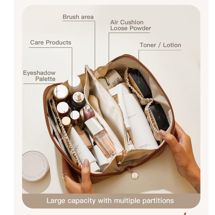 Open Flat Makeup Bag 3