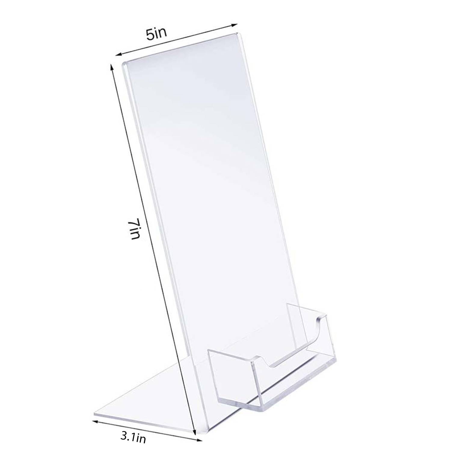 Acrylic Brochure Business Card Display Stand 8