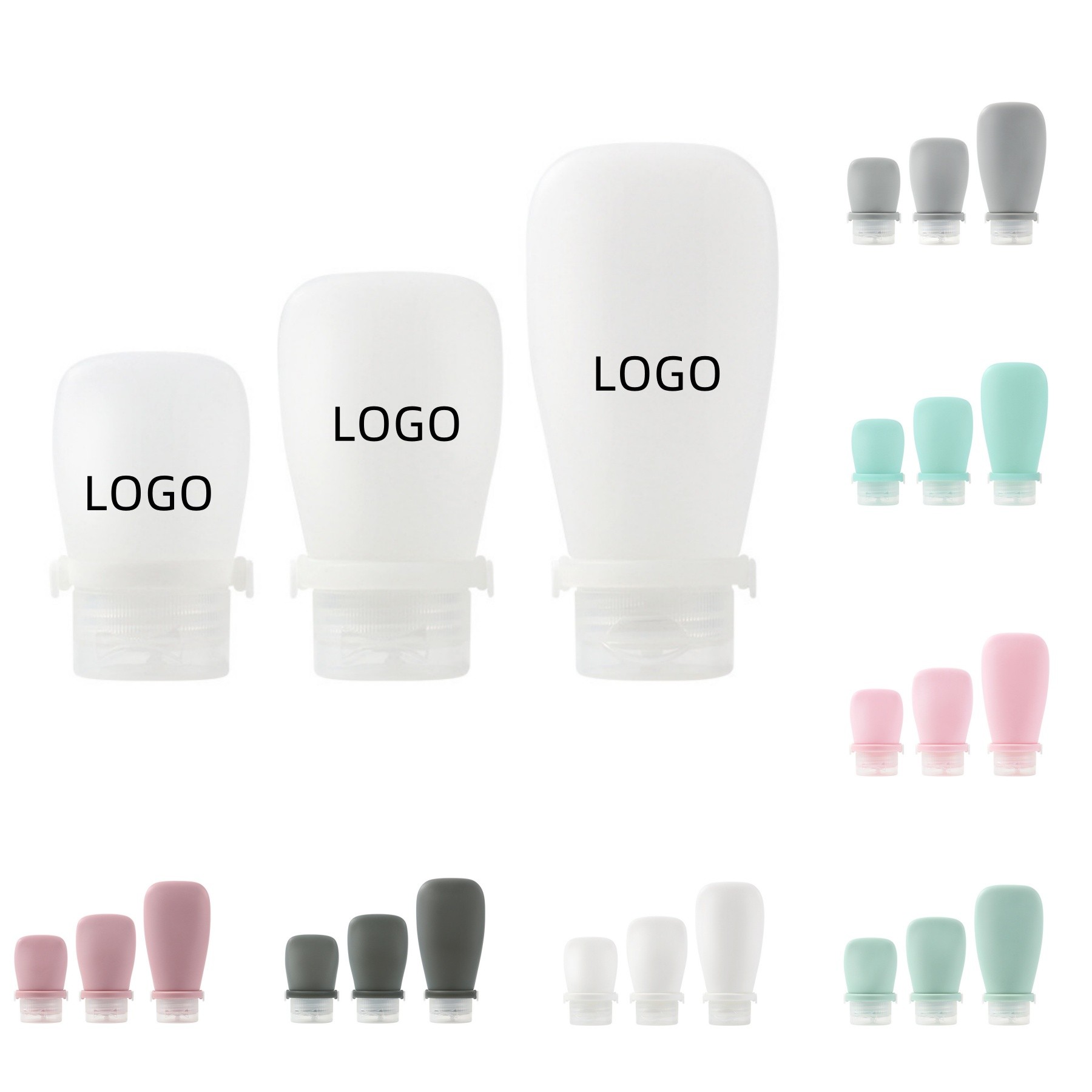 Silicone Travel Bottles