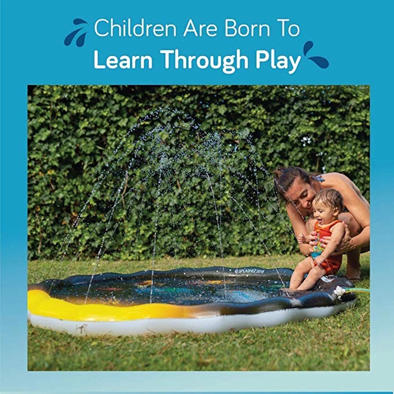 Sprinkler for Kids Splash Pad and Wading Pool for Learning 3