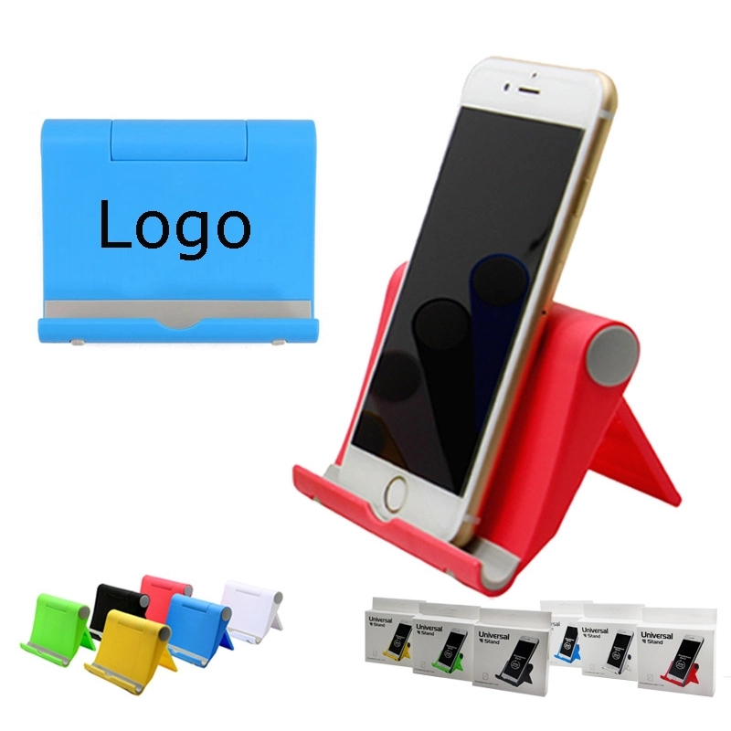 Foldable Plastic Phone Tablet Stand for Desk Use 2