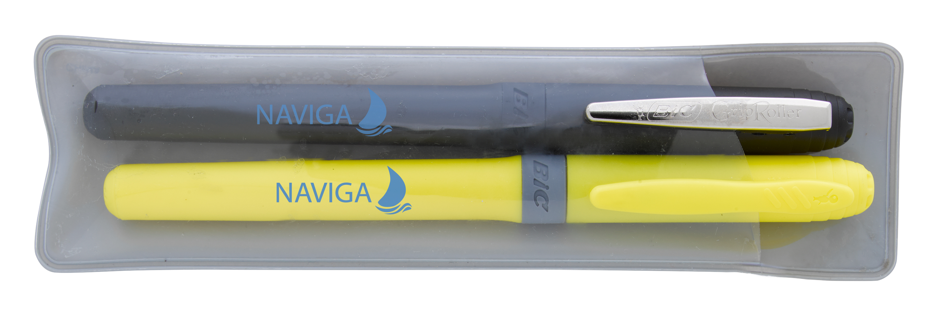 BIC® Brite Liner Grip™ & Grip Roller Pen Pack 3