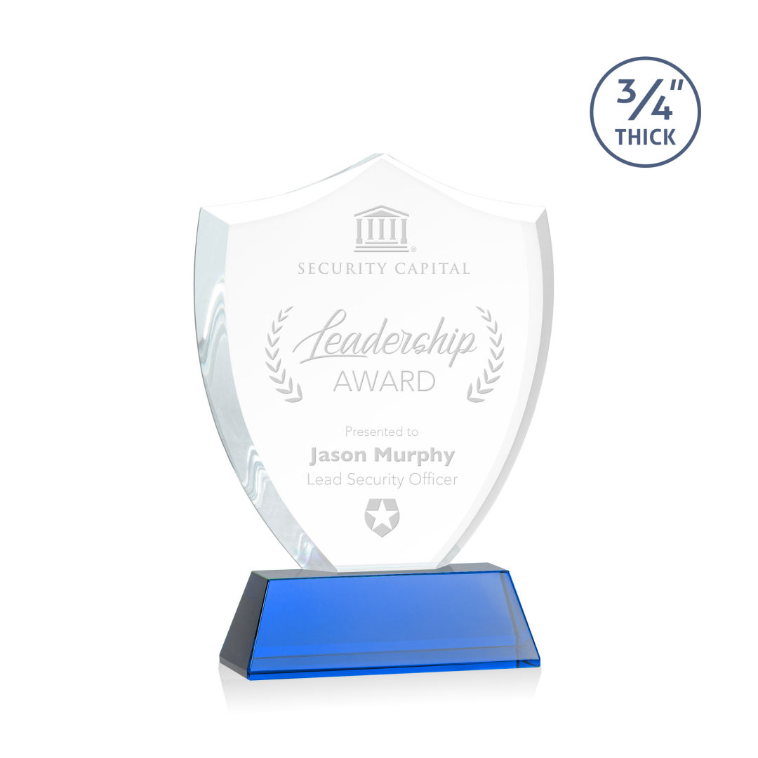 Scudo Shield Award on Newhaven - Blue 13