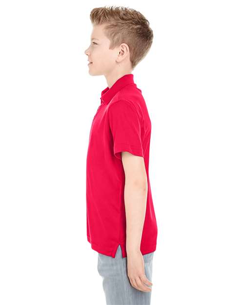 Youth Cool & Dry Mesh Piqué Polo - 8210Y 36