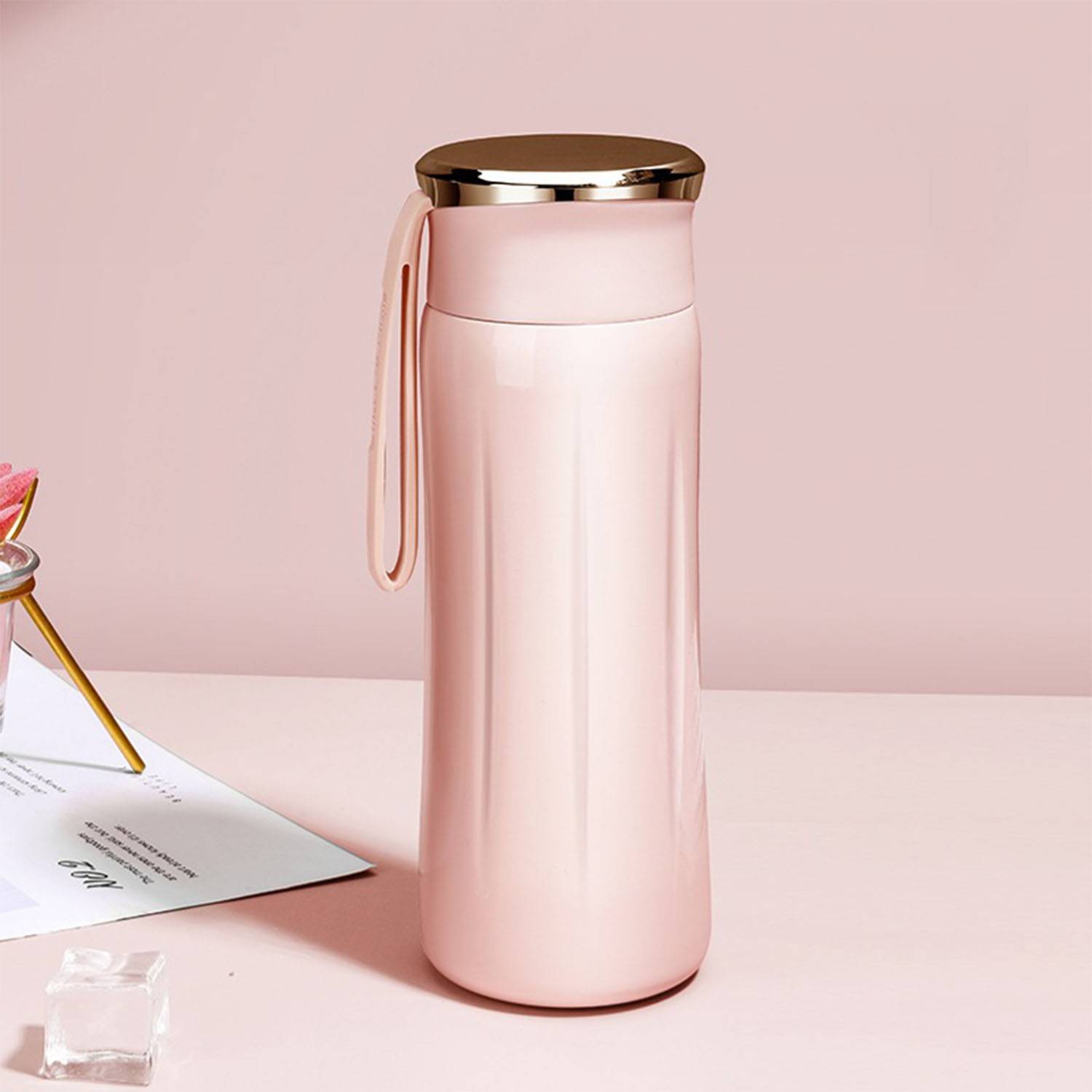 12.3oz Stainless steel portable insulated cup for student 5