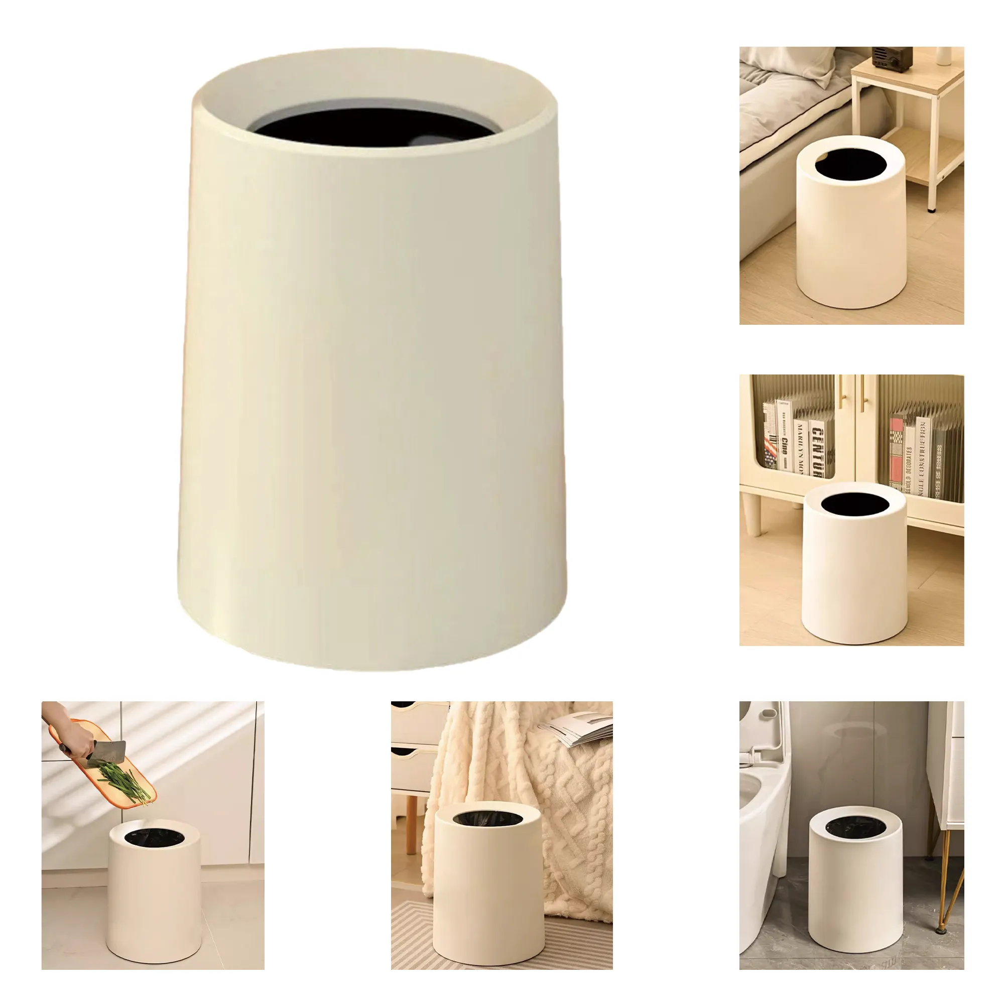 Luxury Minimalist Trash Can 1