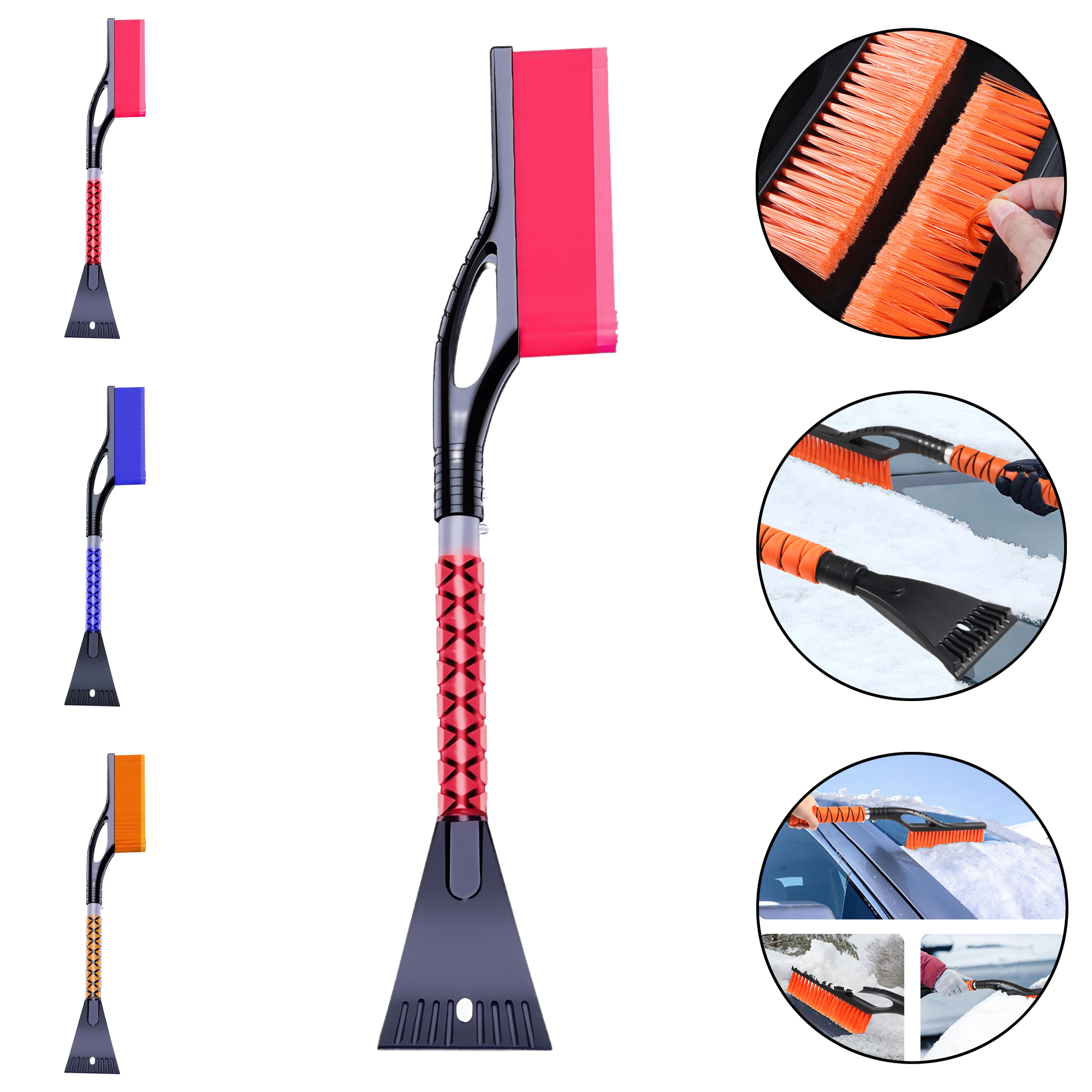 2-in-1 Car Snow Brush and Ice Scraper 2