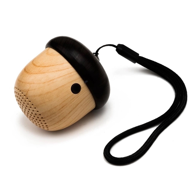 Nut Shape Wood Wireless Speaker 5
