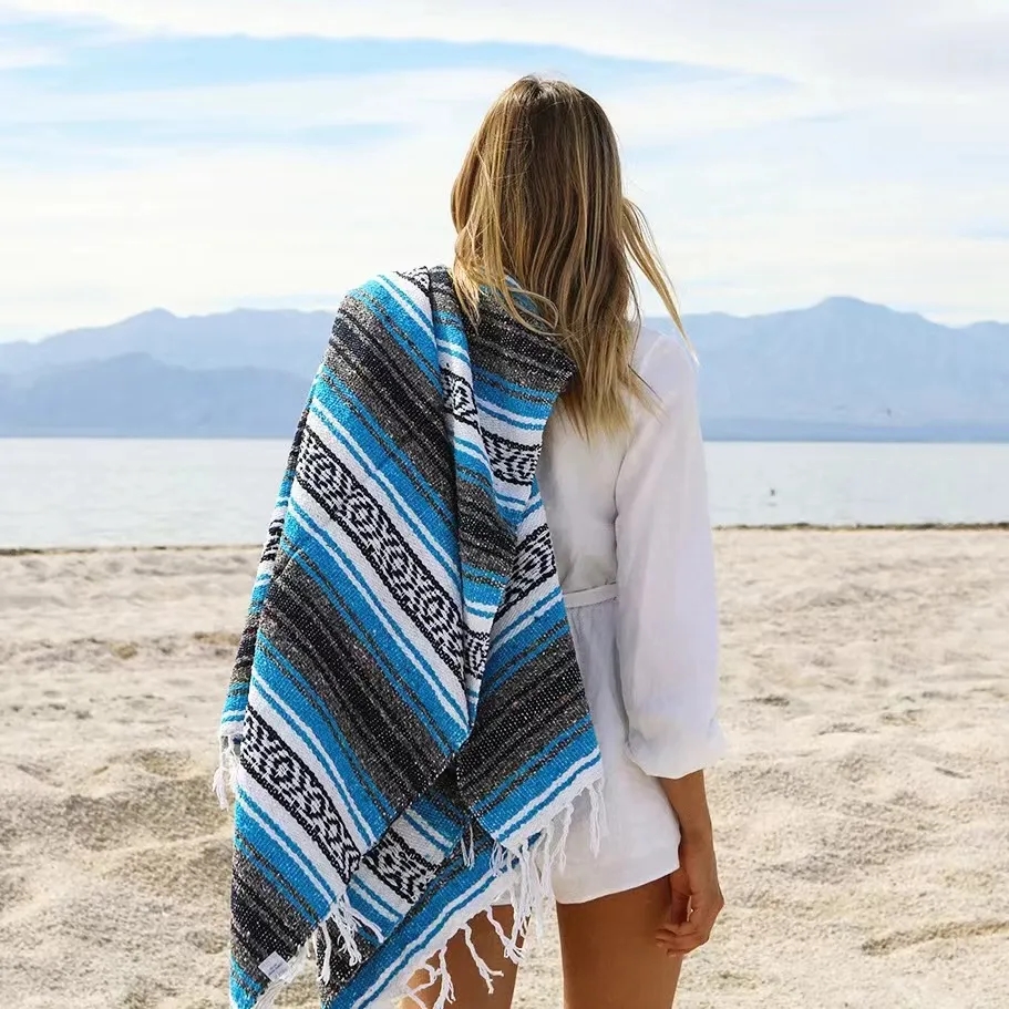 Authentic Handwoven Mexican Blanket 3
