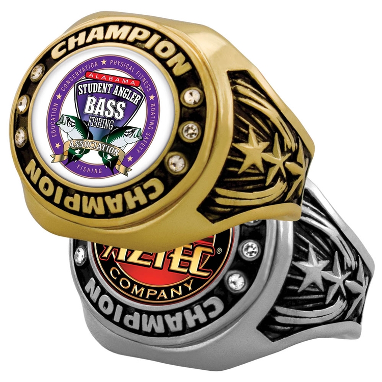 Express Vibraprint® Bright Star Championship Rings