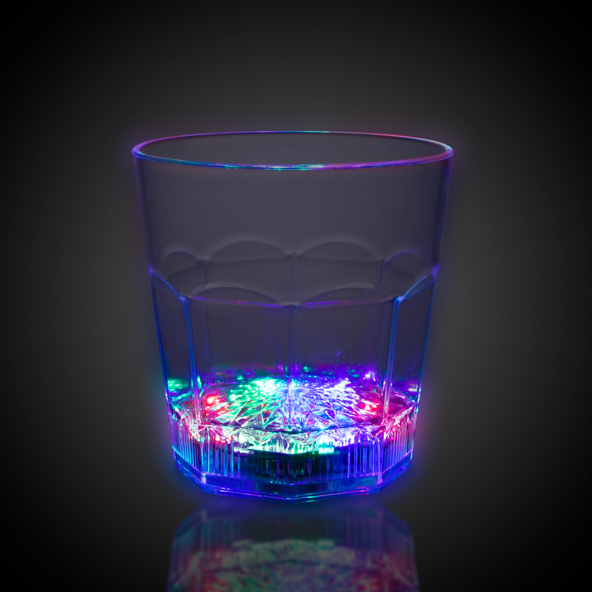 8 oz. Light Up LED Rocks Glass 15