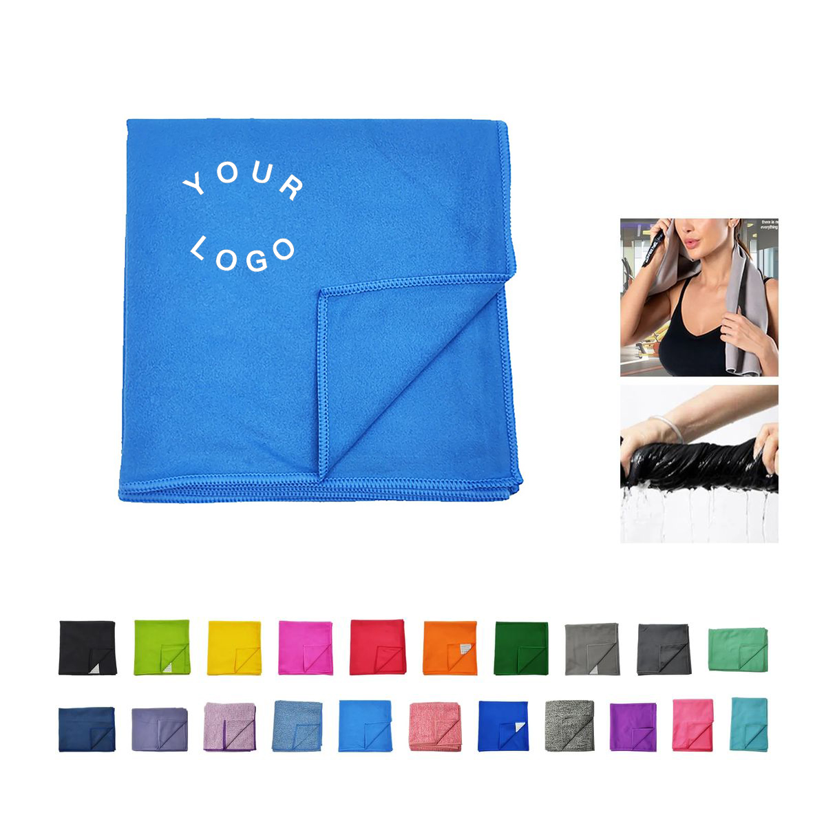 Quick Dry Microfiber Beach Towel with Lightweight Design 23