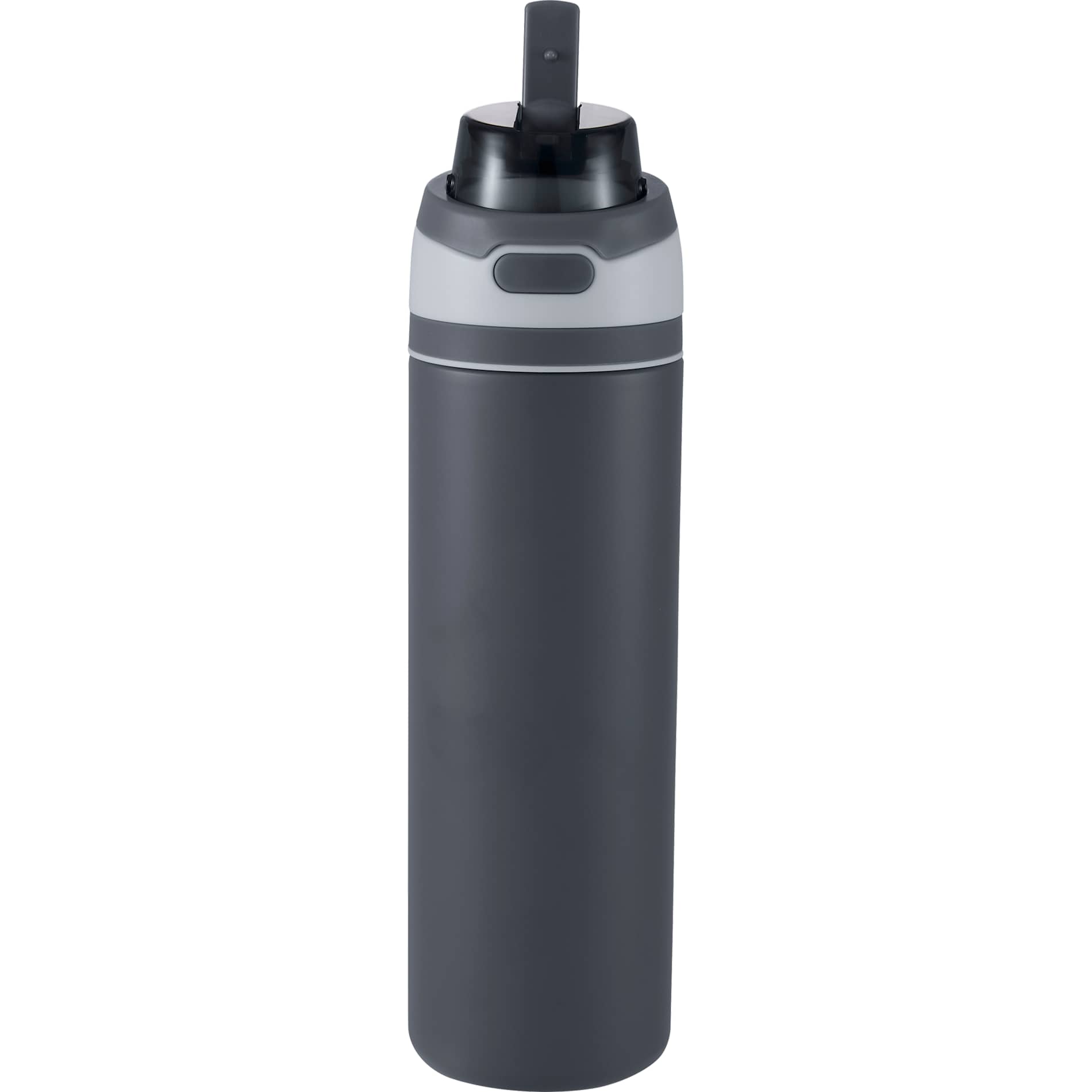 Elvin 28oz Recycled Stainless Flip Straw Bottle, custom water bottle with logo imprint 45
