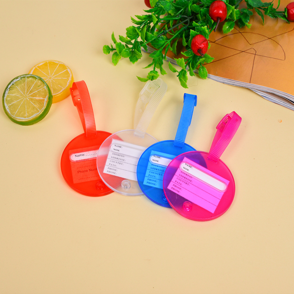 Round Luggage Tag 6