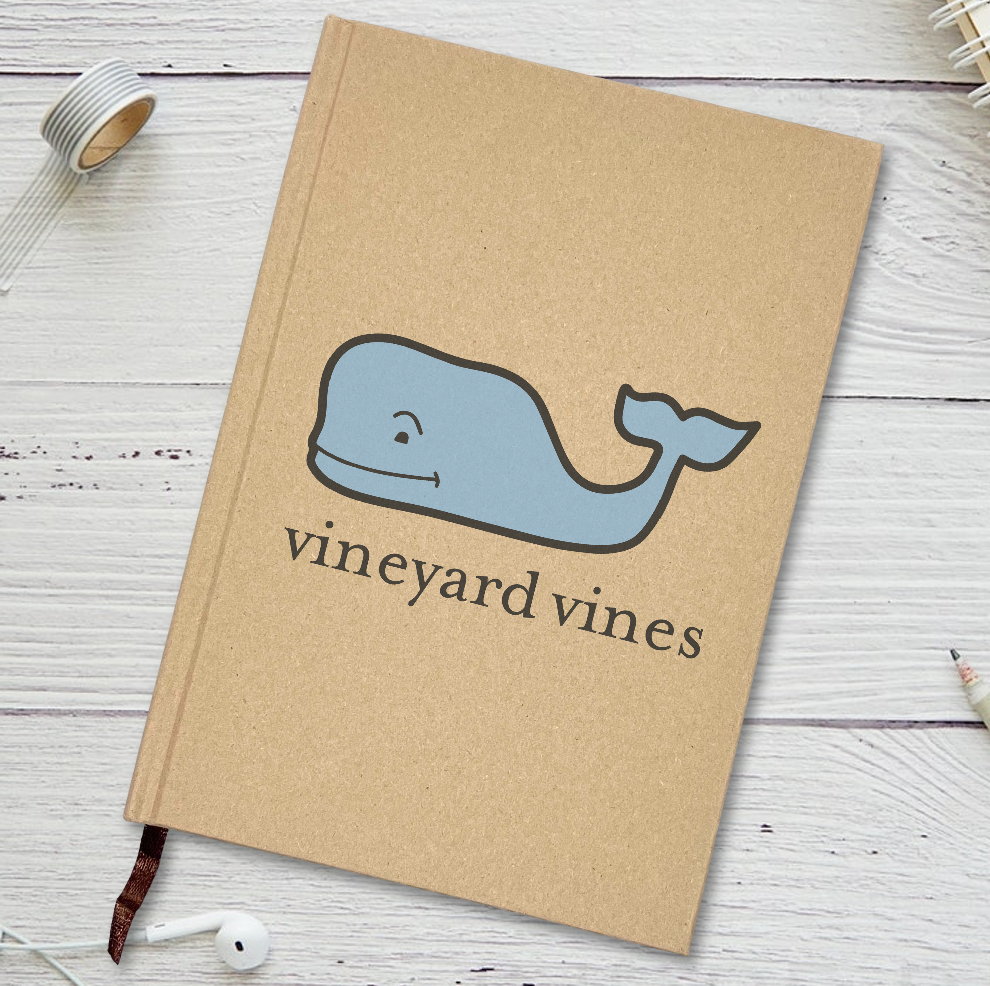 Hard Cover Kraft Paper Journal 8
