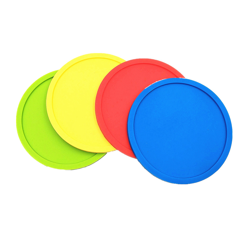 Colorful Silicone Heat Resistant Coasters 3