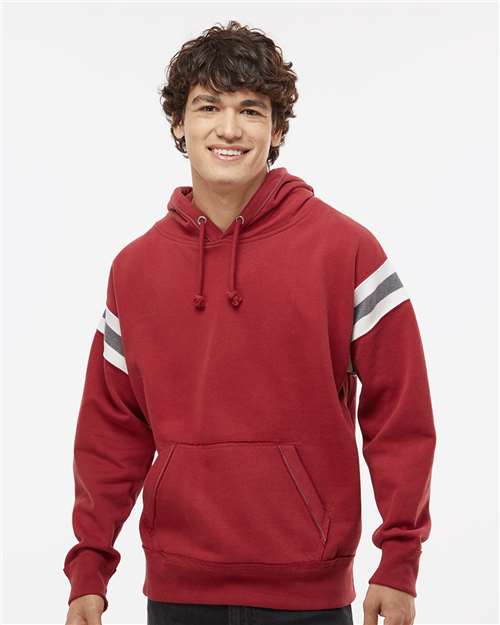 Men's Vintage Athletic Hooded Sweatshirt - 8847 12